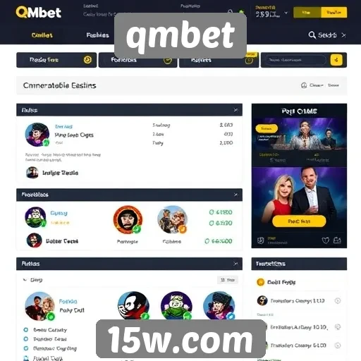 Avaliação das funcionalidades do site qmbet